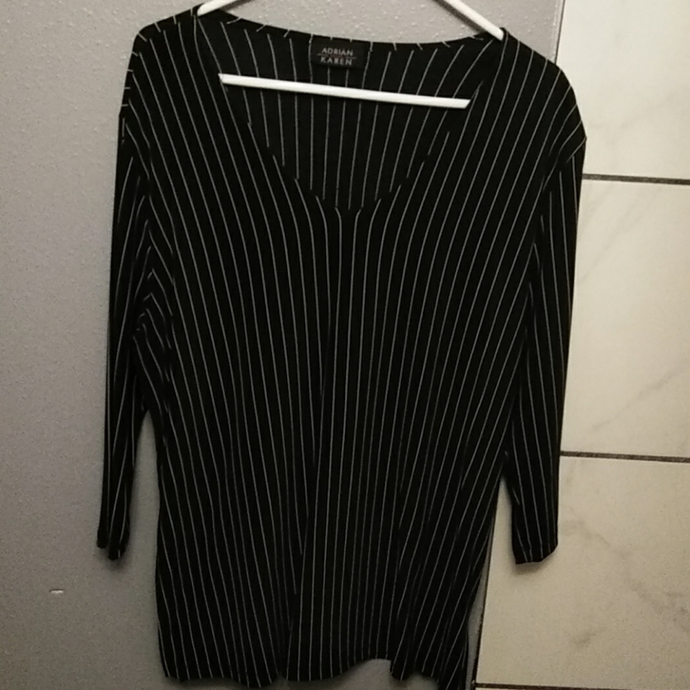 Pinstriped shirt